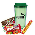 Green Travel Mug with Candy Fill